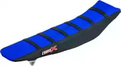 Here you can order the div seat cover, blue/black/black (stripes) from Cross X, with part number M4173BLBB: