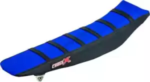 CROSS X M4193BLBLB capa de assento div, azul/azul/preto (listras) - Lado inferior