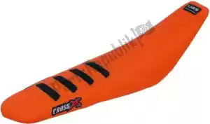 CROSS X UFM5242OB div ugs seat cover, orange/black (color wave) - Bottom side