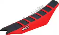 Here you can order the div seat cover, black/red/red (stripes) from Cross X, with part number M9123BRR:
