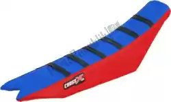 Ici, vous pouvez commander le housse de selle div, bleu-rouge-noir (rayures) auprès de Cross X , avec le numéro de pièce M9123BLRB: