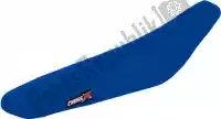 M5161BL, Cross X, Div seat cover, blue    , New