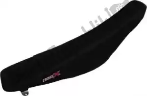 CROSS X M6131B div seat cover, black - Bottom side