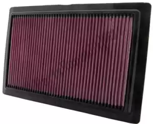 K&N 13500022 filter, air bu-1108 - Bottom side