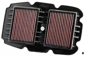 K&N 13107001 filter, air ha-7008 - Bottom side