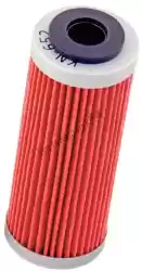 filter, olie kn-652 van K&N, met onderdeel nummer 13006520, bestel je hier online: