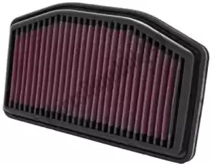 K&N 13410023 filter, air ya-1009 - Bottom side