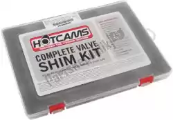 Ici, vous pouvez commander le assortiment cales soupapes sv 9,48mm auprès de HOT Cams , avec le numéro de pièce HCHCSHIM02: