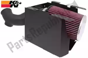 K&N 13794345 filter, air performance air intake system - Bottom side