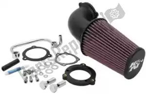 K&N 13794348 filtro, sistema de admisión de aire de rendimiento de aire - Lado inferior