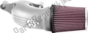 K&N 13831139S filter, air performance air intake system - Bottom side