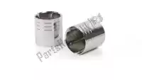 84823502, Remus, Embout exh extrémité droite v2 alliage chrome (2pc)    , Nouveau