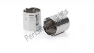 REMUS 84823502 embout exh extrémité droite v2 alliage chrome (2pc) - La partie au fond