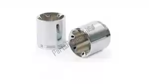REMUS 84823501 exh end cap straight end v1 alloy chrome (2pz) - Il fondo