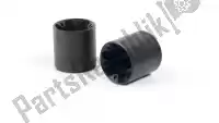 84823512, Remus, Exh end cap straight end v1 alliage noir (2 pc)    , Nouveau