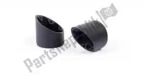 REMUS 84823514 exh endcap slash cut v1 alliage noir (2pc) - La partie au fond