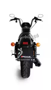 REMUS 007752300518 exh custom incl cat, no end cap, black, ec - Middle
