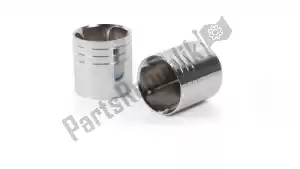 REMUS 84823508 exh end cap straight end v2 alloy chrome (1pc) - Bottom side