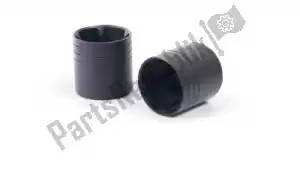 REMUS 84823519 exh end cap straight end v2 alloy black (1 pc) - Bottom side