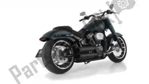 REMUS 007752300018 exh custom incl cat, no end cap, black, ec - Right side