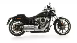 REMUS 117152310018 exh full syst incl cat, no end cap, chrome, ec - Partie inférieure