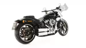 REMUS 117152310018 exh full syst incl cat, no end cap, chrome, ec - Partie supérieure