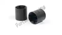 84823516, Remus, Exh end cap straight end v1 alliage noir (2 pc)    , Nouveau