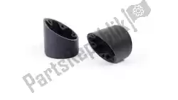 Here you can order the exh endcap slash cut v1 alloy black (2pc) from Remus, with part number 84823520: