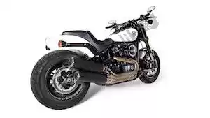 REMUS 007702300418 exh custom no cat, no end cap, black, ec - Right side