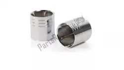Here you can order the exh end cap straight end v2 alloy chrome (2pc) from Remus, with part number 84823507:
