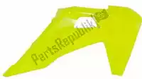 566220166, Rtech, Bs ra radiator scoops husqvarna neon yellow    , New
