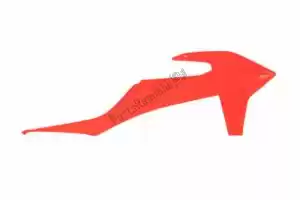 RTECH 566230012 bs ra radiator scoops ktm neon orange - Bottom side