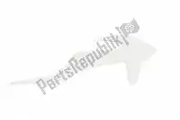 566230022, Rtech, Cubre radiador bs ra ktm blanco    , Nuevo