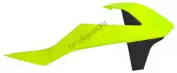 Here you can order the bs ra radiator scoops ktm neon yellow/black from Rtech, with part number 566230014: