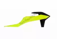566230016, Rtech, Tomas de radiador bs ra ktm amarillo neón-negro    , Nuevo