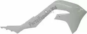 RTECH 566225360 bs ra radiator scoops kawasaki white - Bottom side
