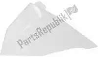 560430192, Rtech, Lfh side panel sx ktm white (oe)    , New