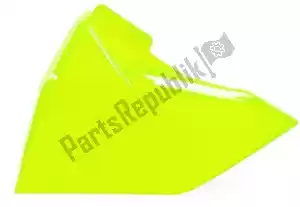 RTECH 560430182 lfh side panel sx ktm neon yellow - Bottom side