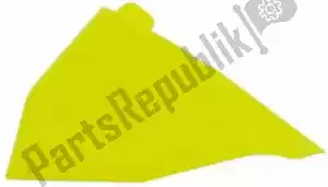 RTECH 560430184 panneau latéral lfh sx ktm jaune fluo - La partie au fond