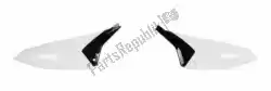 Here you can order the panel set side panels original color yamaha white from Rtech, with part number 565440272: