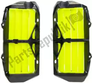RTECH 566230522 bs ra rad surdimensionné. lamelles ktm/hsq jaune fluo - La partie au fond