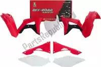 563210671, Rtech, Set plastiques 6pc w/airbox cov. honda oe 19    , Nouveau
