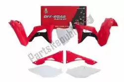 Here you can order the set plastics 6pc w/ airbox cov. Honda oe 19 from Rtech, with part number 563210671: