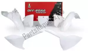 RTECH 563220552 set plastica 5 pezzi husqvarna bianco (oe) - Il fondo