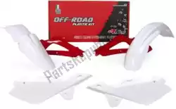 Qui puoi ordinare set plastica 5 pz husqvarna (oe) bianco/rosso da Rtech , con numero parte 563220558: