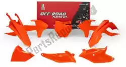Qui puoi ordinare set plastica 6 pezzi con airbox ktm arancione da Rtech , con numero parte 563230684: