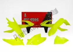 Here you can order the set plastics 5 pc w/ airbox ktm neon yellow from Rtech, with part number 563230669: