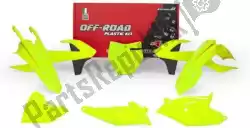 Qui puoi ordinare set plastica 6 pezzi con airbox ktm giallo neon da Rtech , con numero parte 563230728: