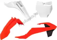 563230446, Rtech, Set plastica 4 pezzi ktm (oe)    , Nuovo