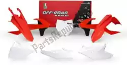 Qui puoi ordinare set plastica 6 pezzi con airbox ktm (oe) 18 da Rtech , con numero parte 563230682: